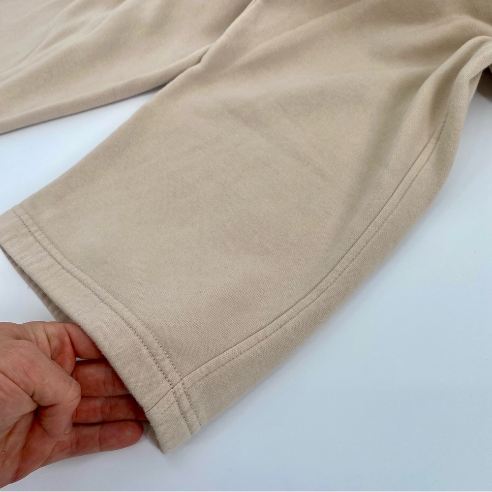 Nike Sweatpants Tan Beige Straight Leg Joggers Large - Picture 4 of 5